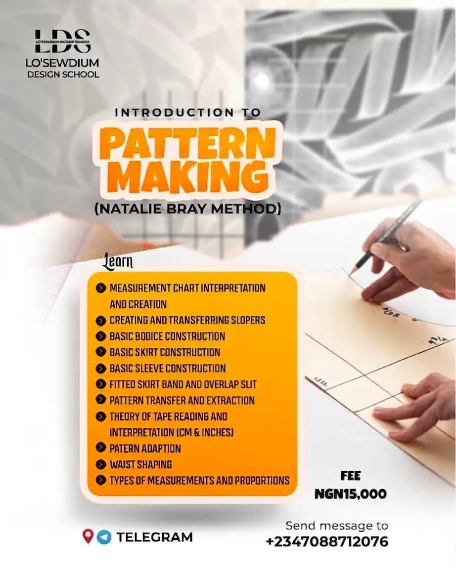 Pattern Making (Natalie Bray Method)