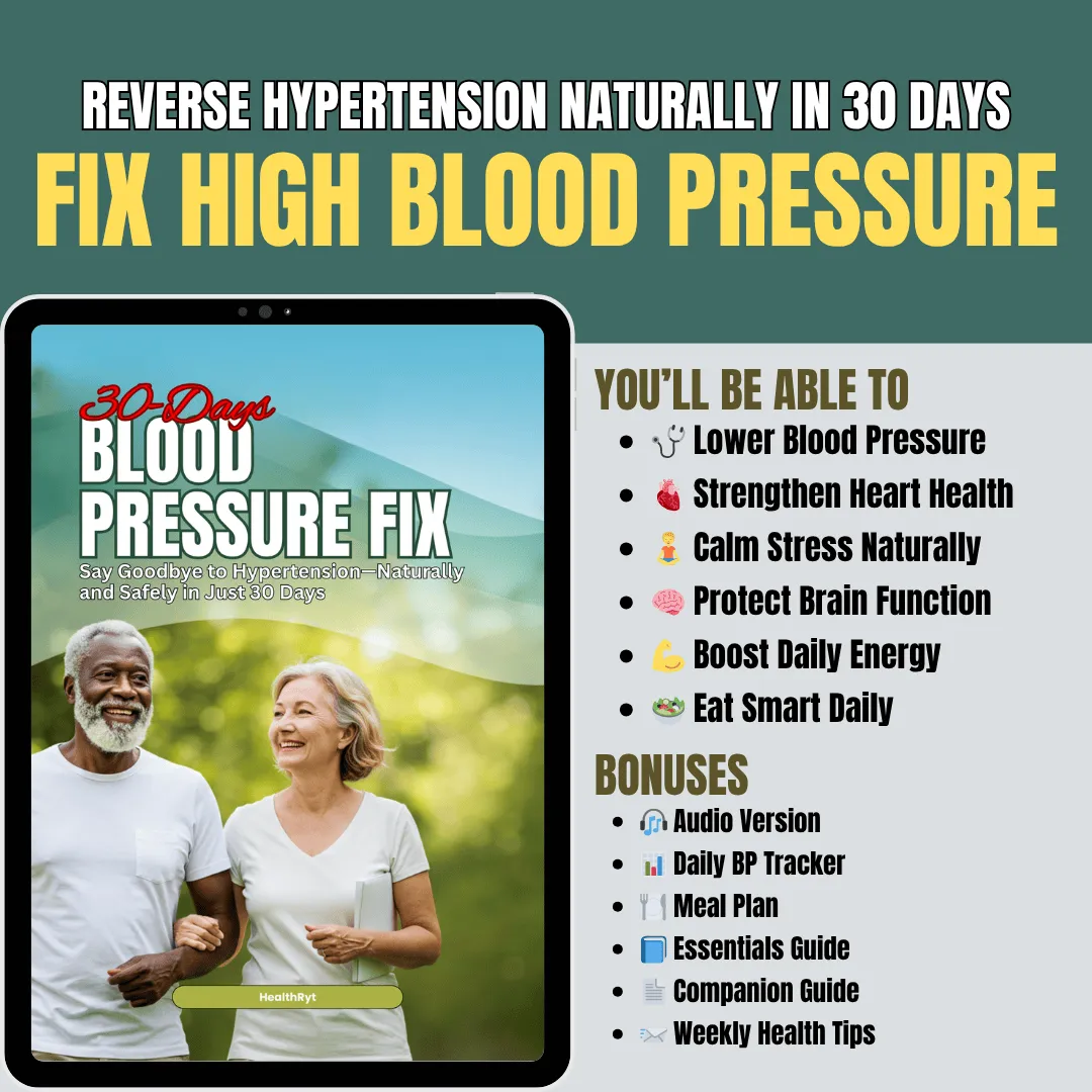 Blood Pressure Fix