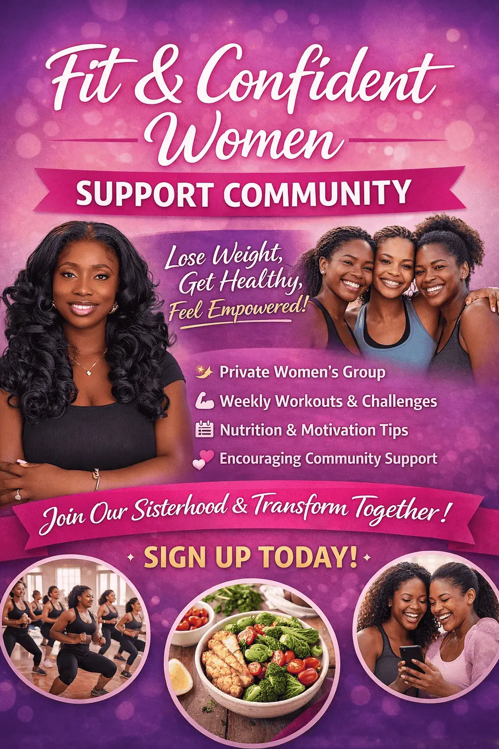 Fit & Confident Women Support Community