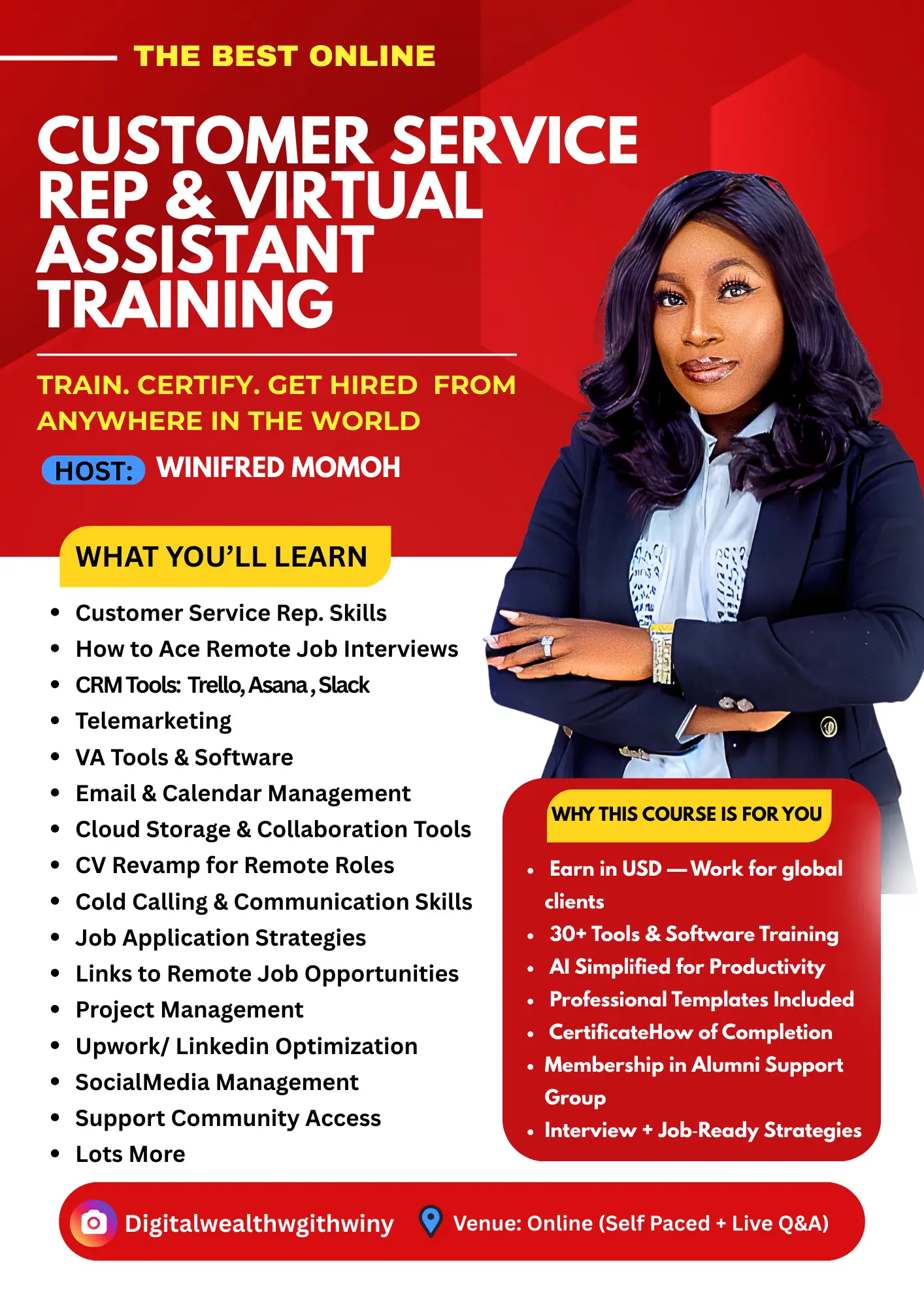 Customer Service Representative Remote Job Training