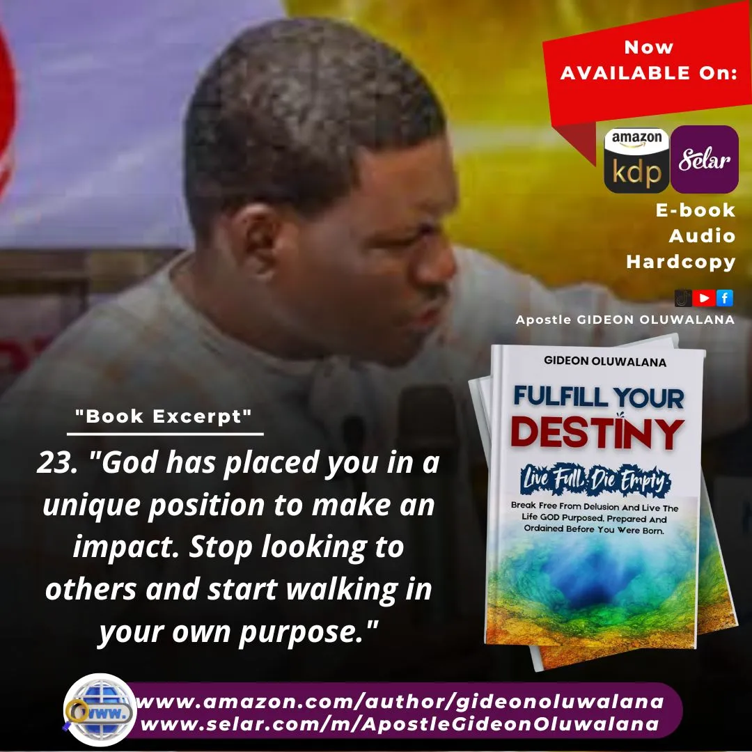 GIDEON OLUWALANA - Messiahs Mandate Nation