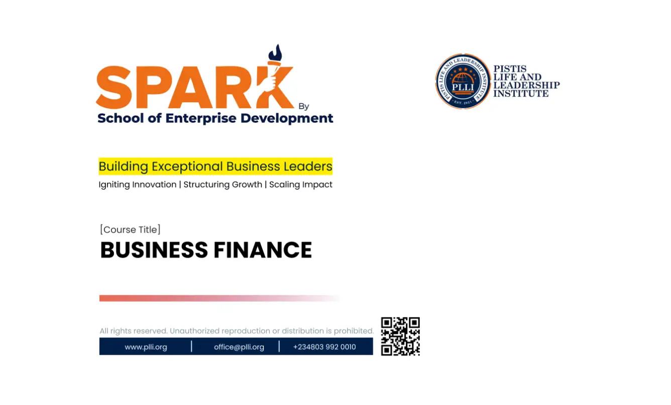 BUSINESS FINANCE WITH TOYIN SANNI