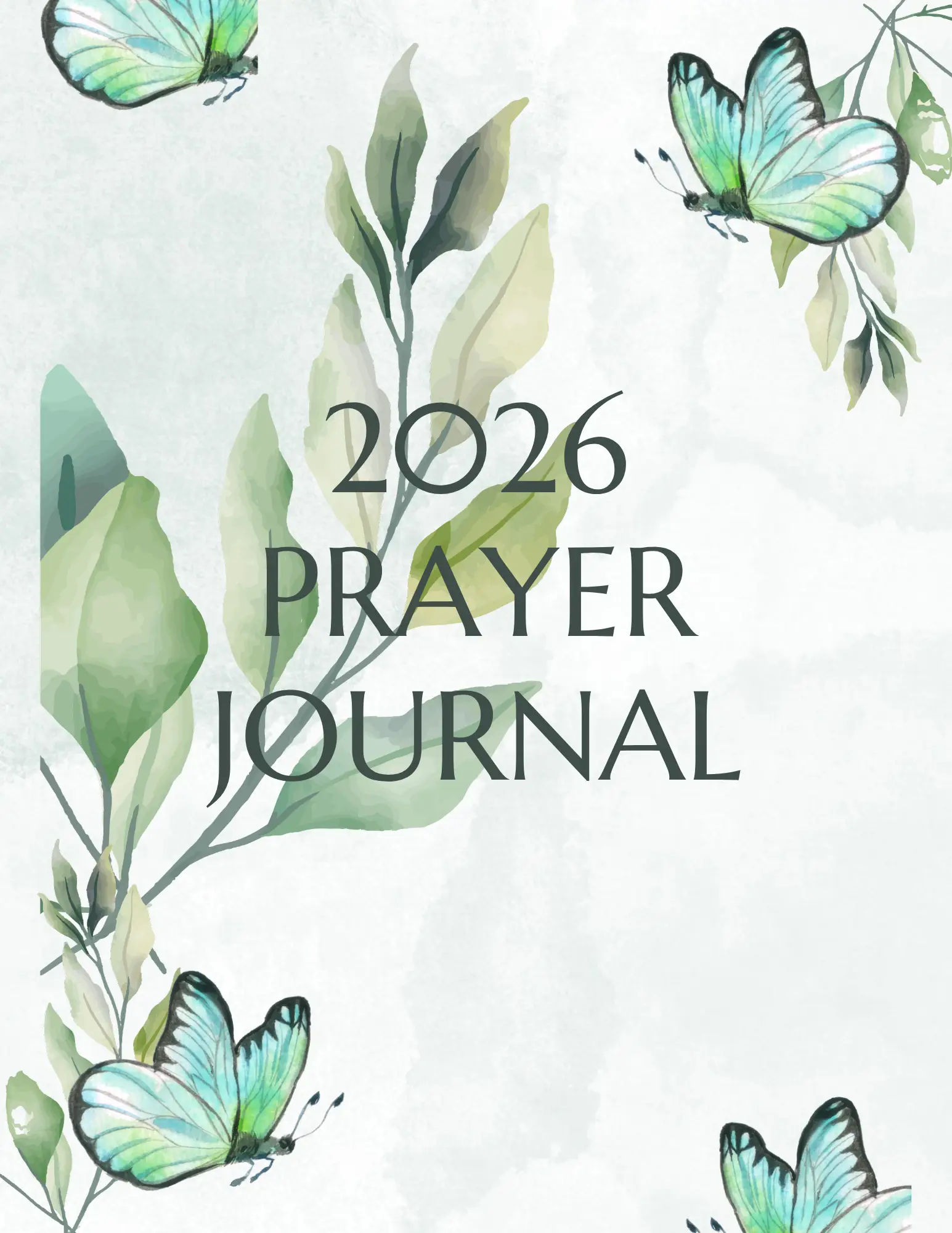 2026 Prayer Journal | Christian Devotional Planner (PDF Download)