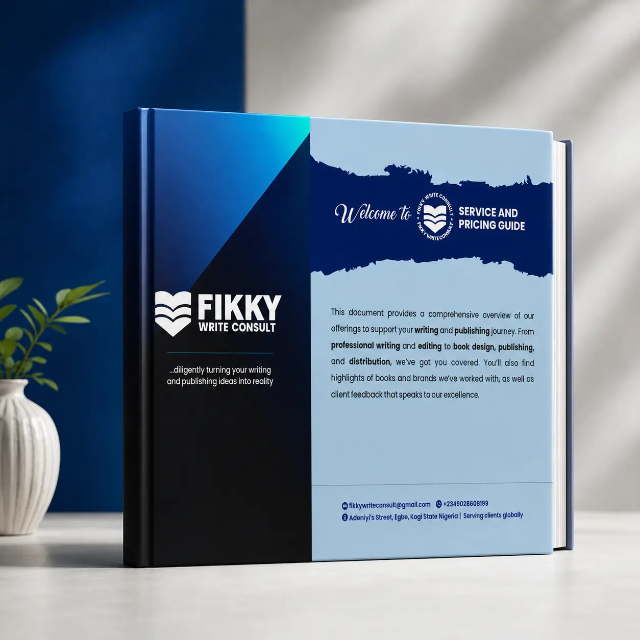 Fikky Write Portfolio (Free)