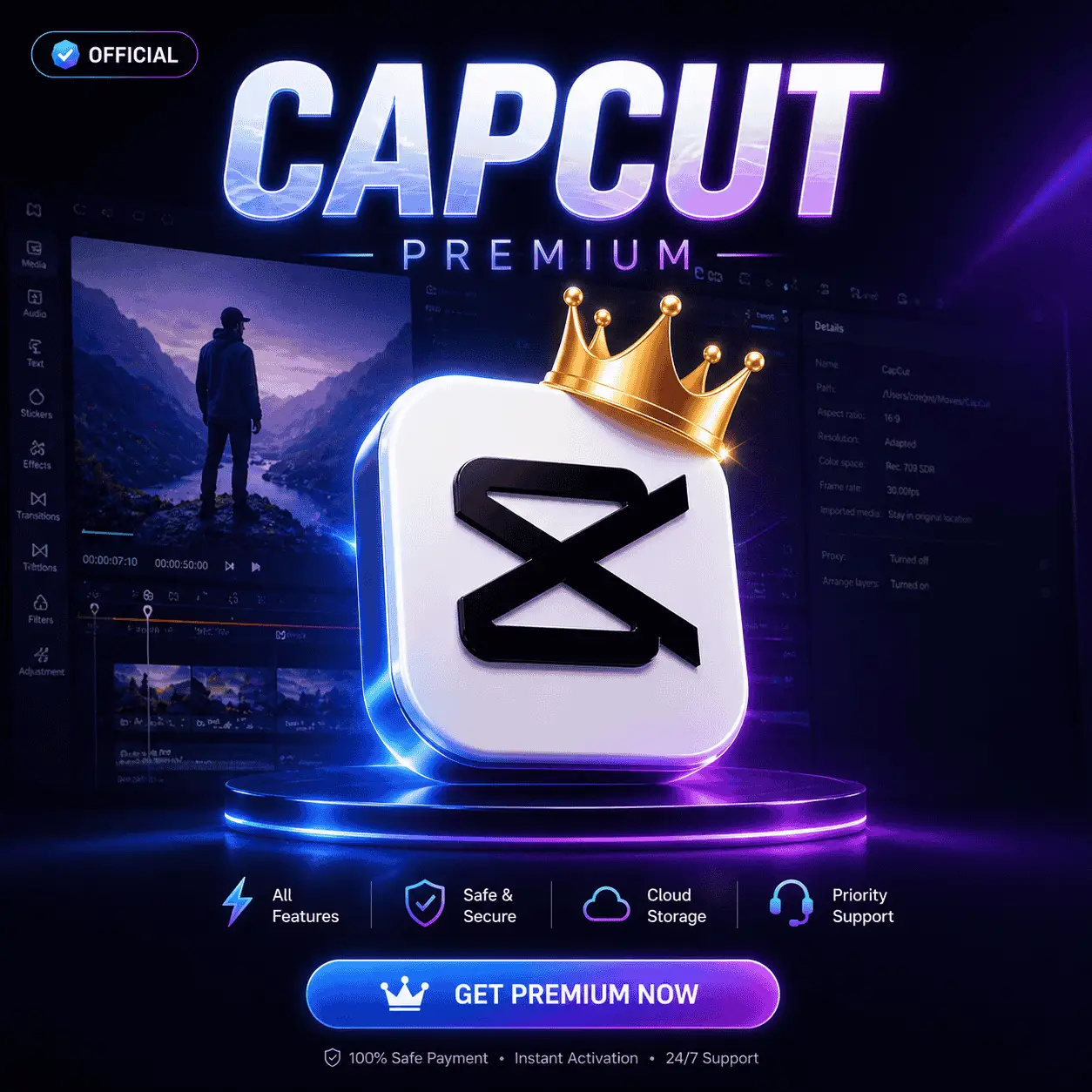 🔥 CAPCUT PRO LIFETIME ACCESS 🔥