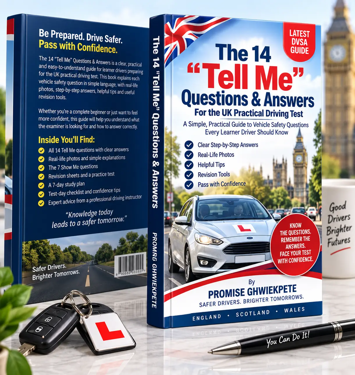 The 14 “Tell Me” Questions & Answers – UK Practical Driving Test Guide