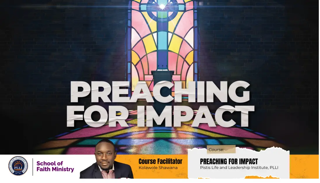 PREACHING FOR IMPACT WITH KOLAWOLE SHAWANA