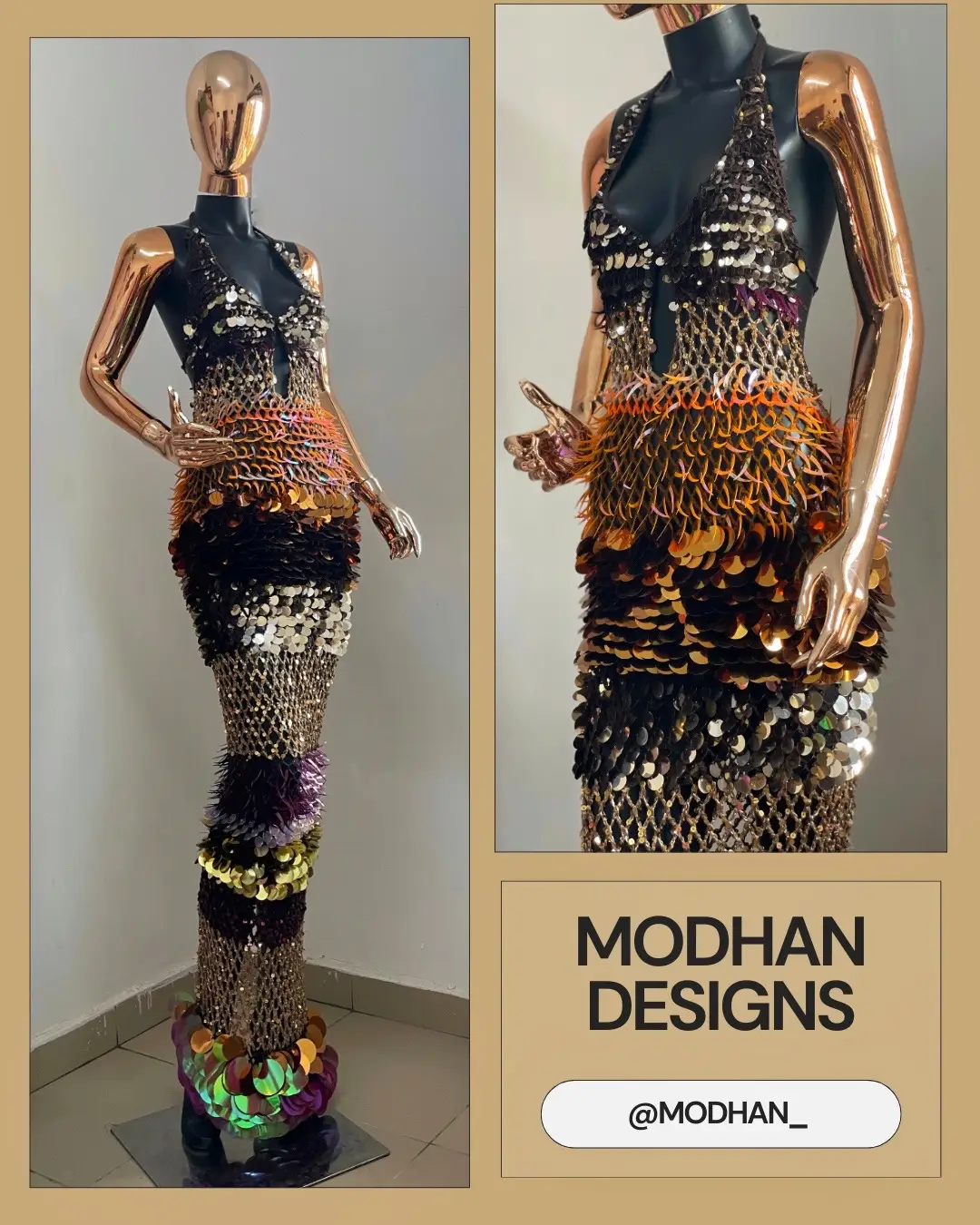 CROCHET SEQUIN DRESS PATTERN