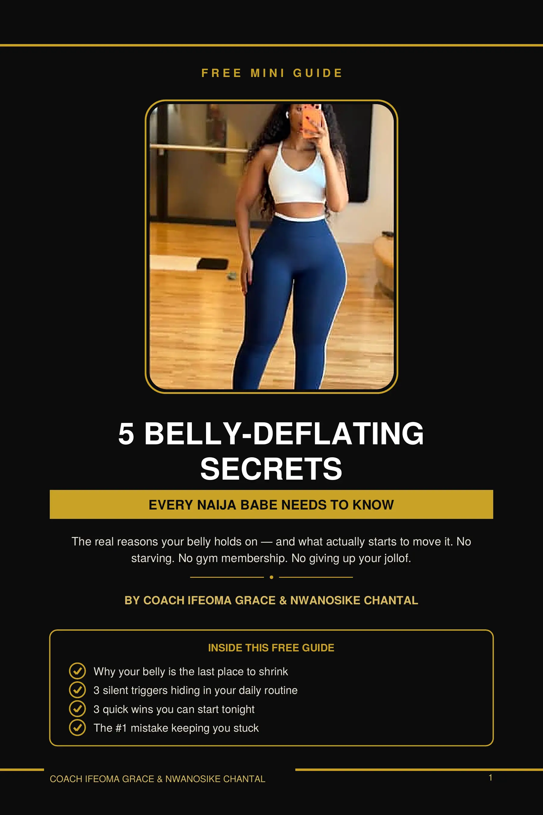 5 Belly Deflating Secrets