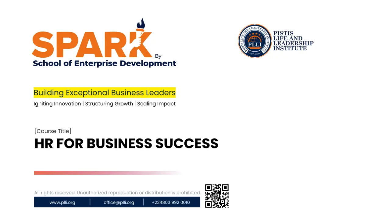 HR FOR BUSINESS SUCCESS WITH JULIET INYANG