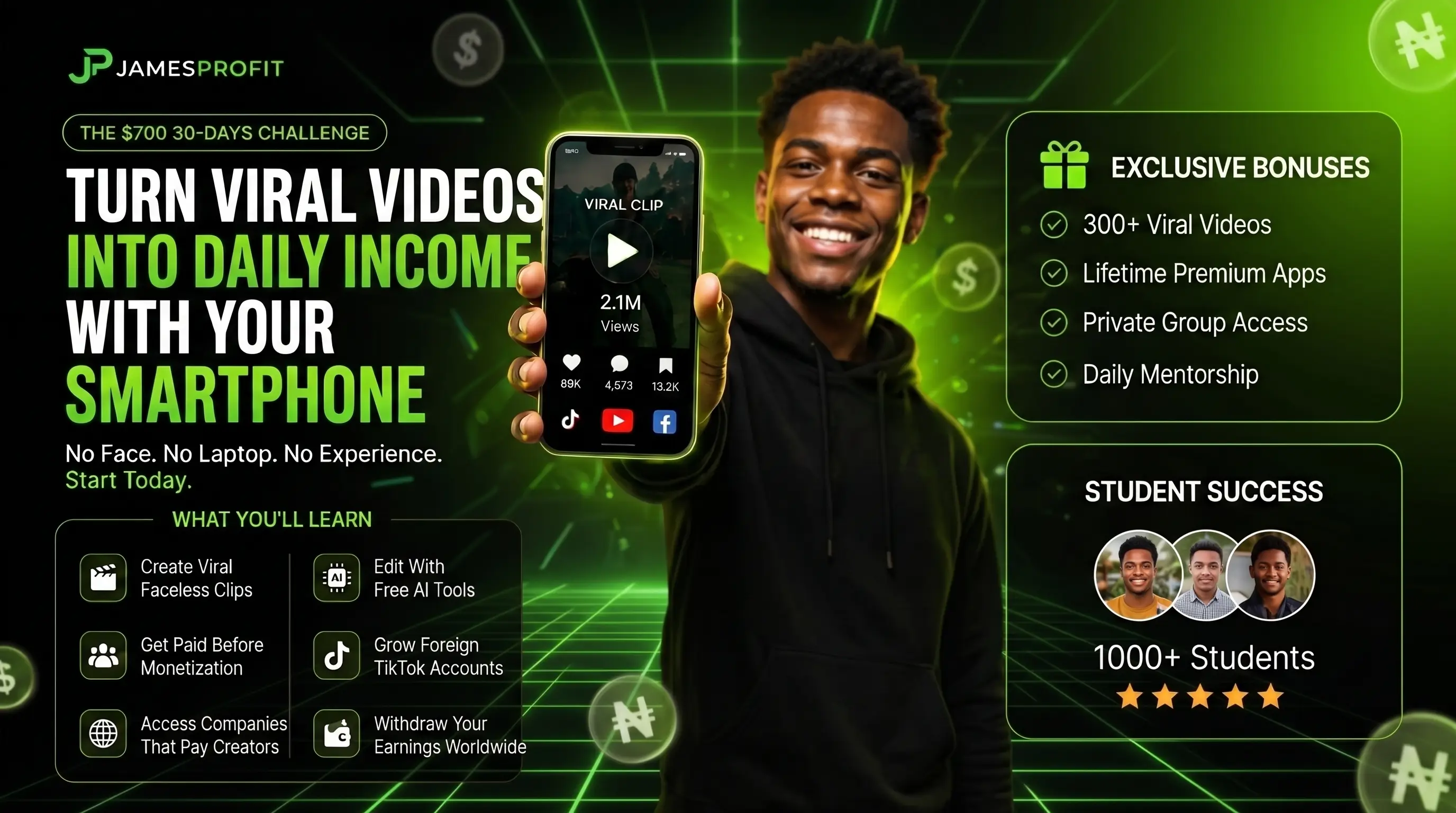 Learn How to MAKE $1k With Clipping