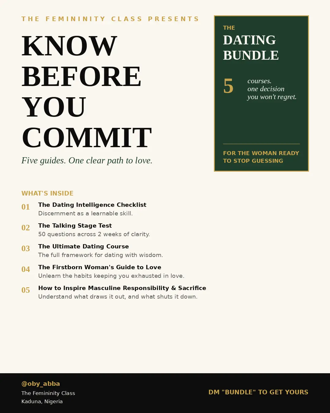 Dating Bundle