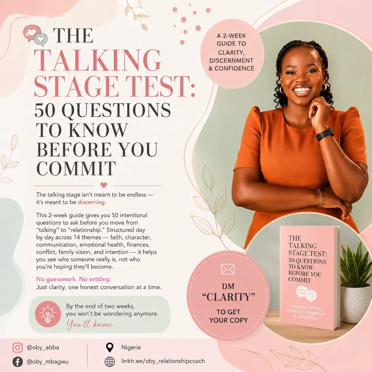 "The Talking Stage Test: 50 Questions to Know Before You Commit"