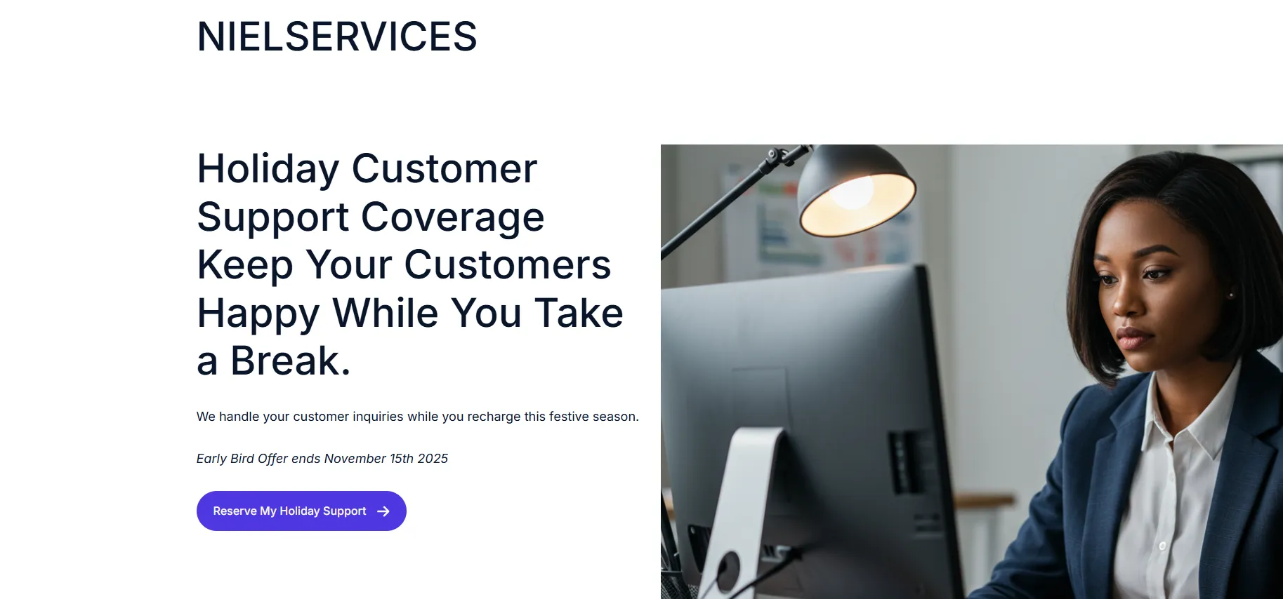 Holiday Offer For Virtual Assistant and Customer Support