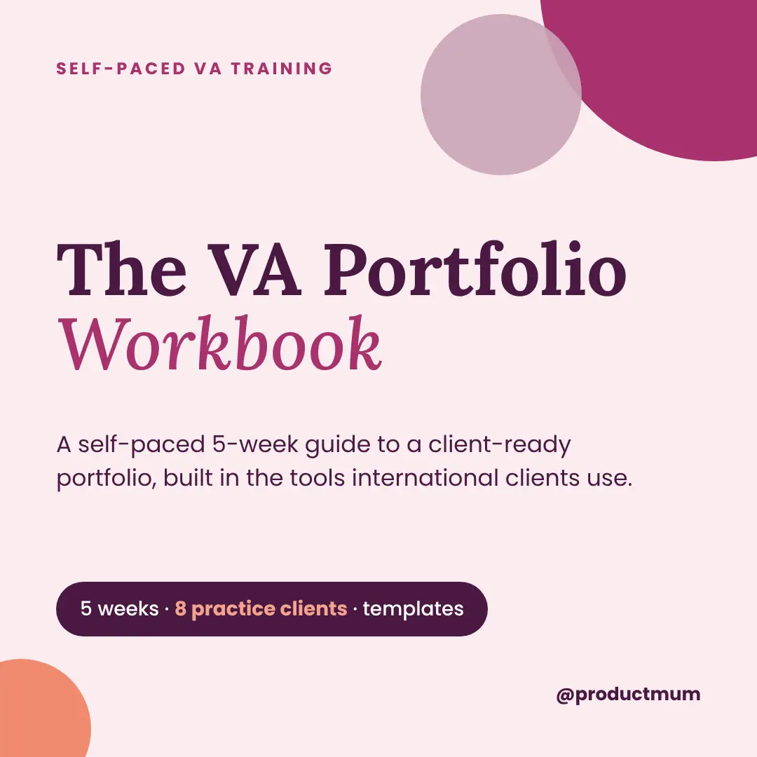 The VA Portfolio Workbook