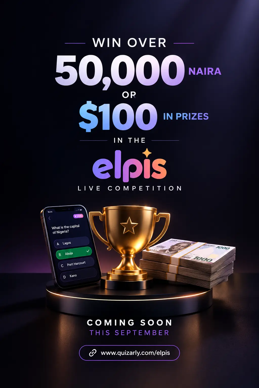 Elpis Live Competition Sponsorship