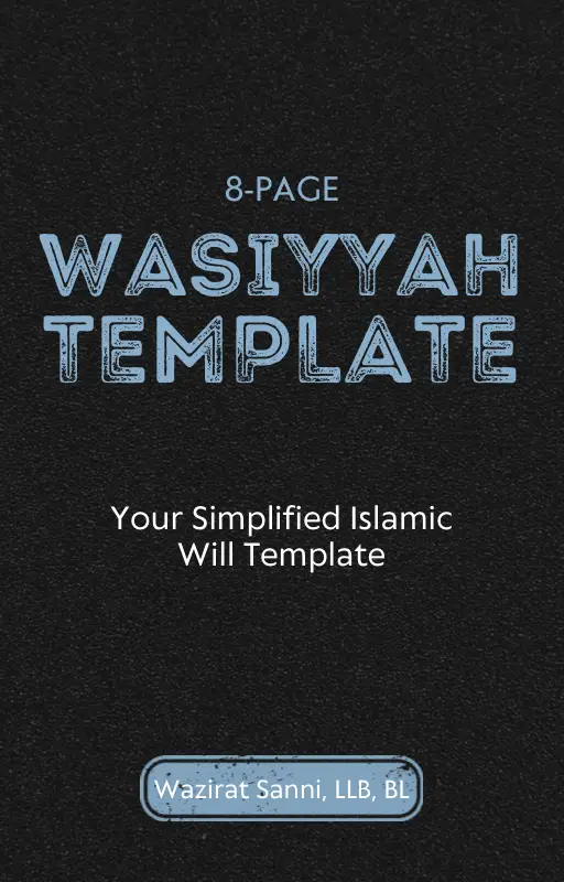 Islamic Will Template