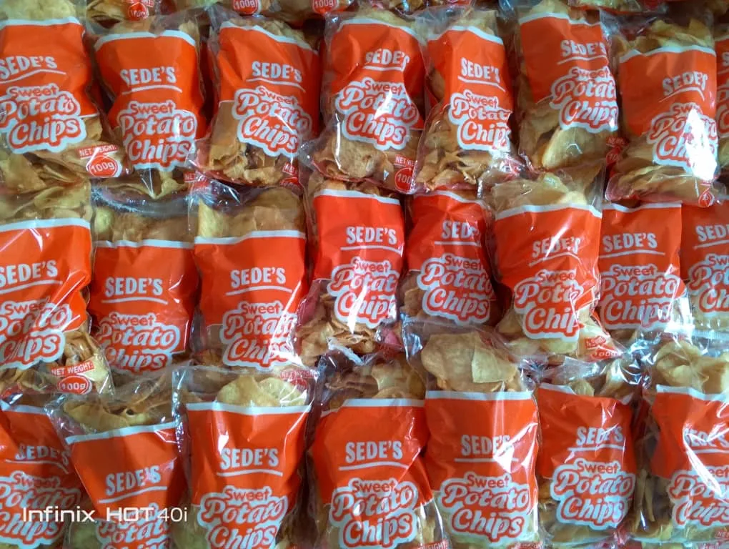 Sede’s Sweet Potato Chips(100g) 25 sachets pieces per box