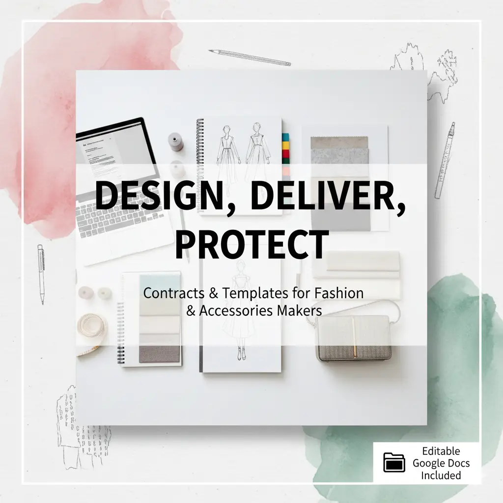 DESIGN, DELIVER , PROTECT: Contract Toolkit for Fashion and Accessories Makers