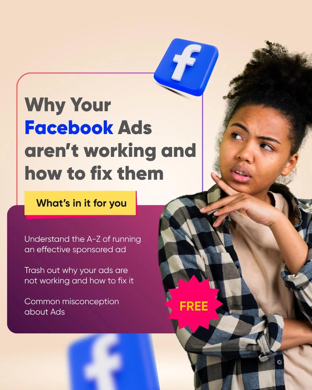Why Facebook ads aren’t working and how to fix them