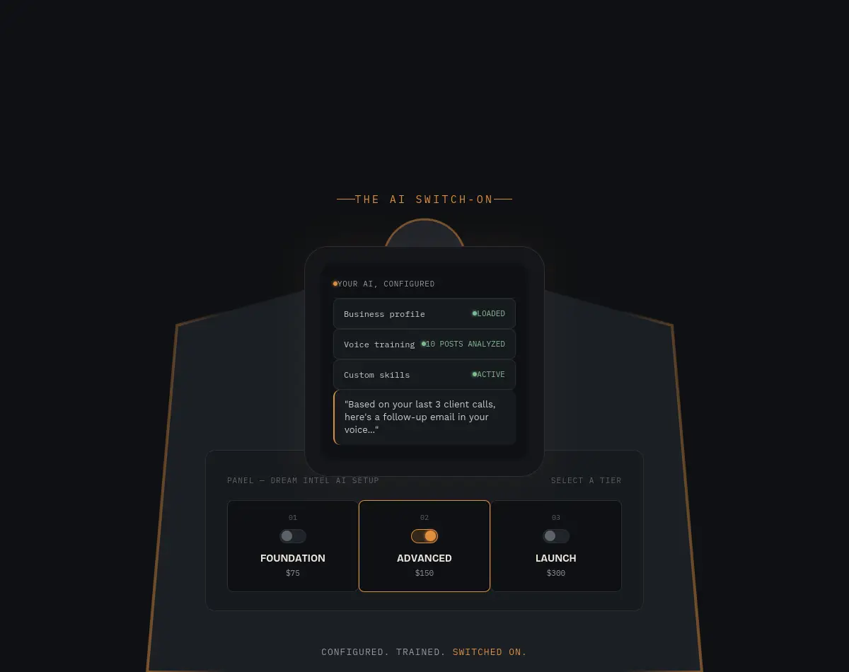 THE AI SWITCH-ON
