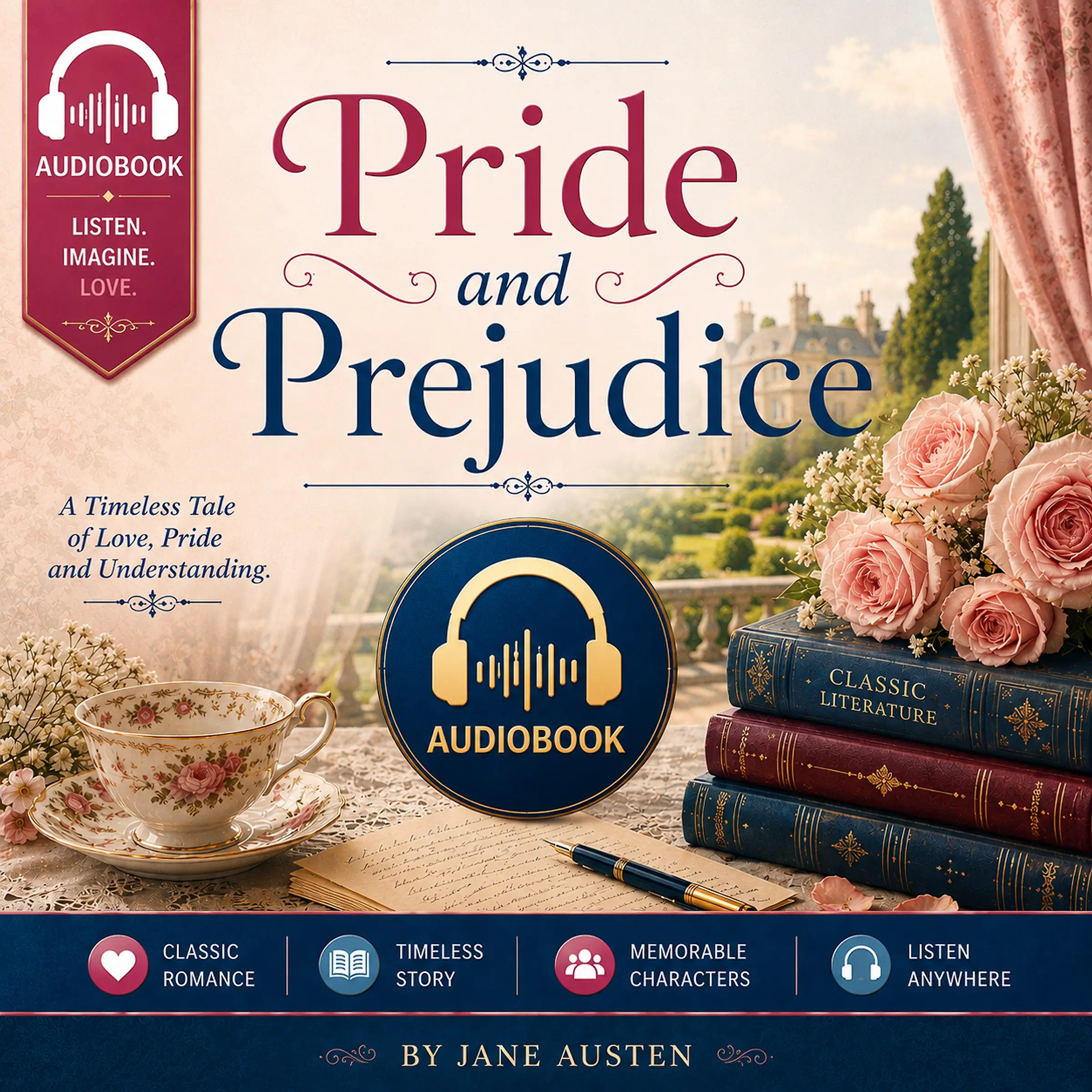 Jane Austen - Pride and Prejudice (Audiobook)