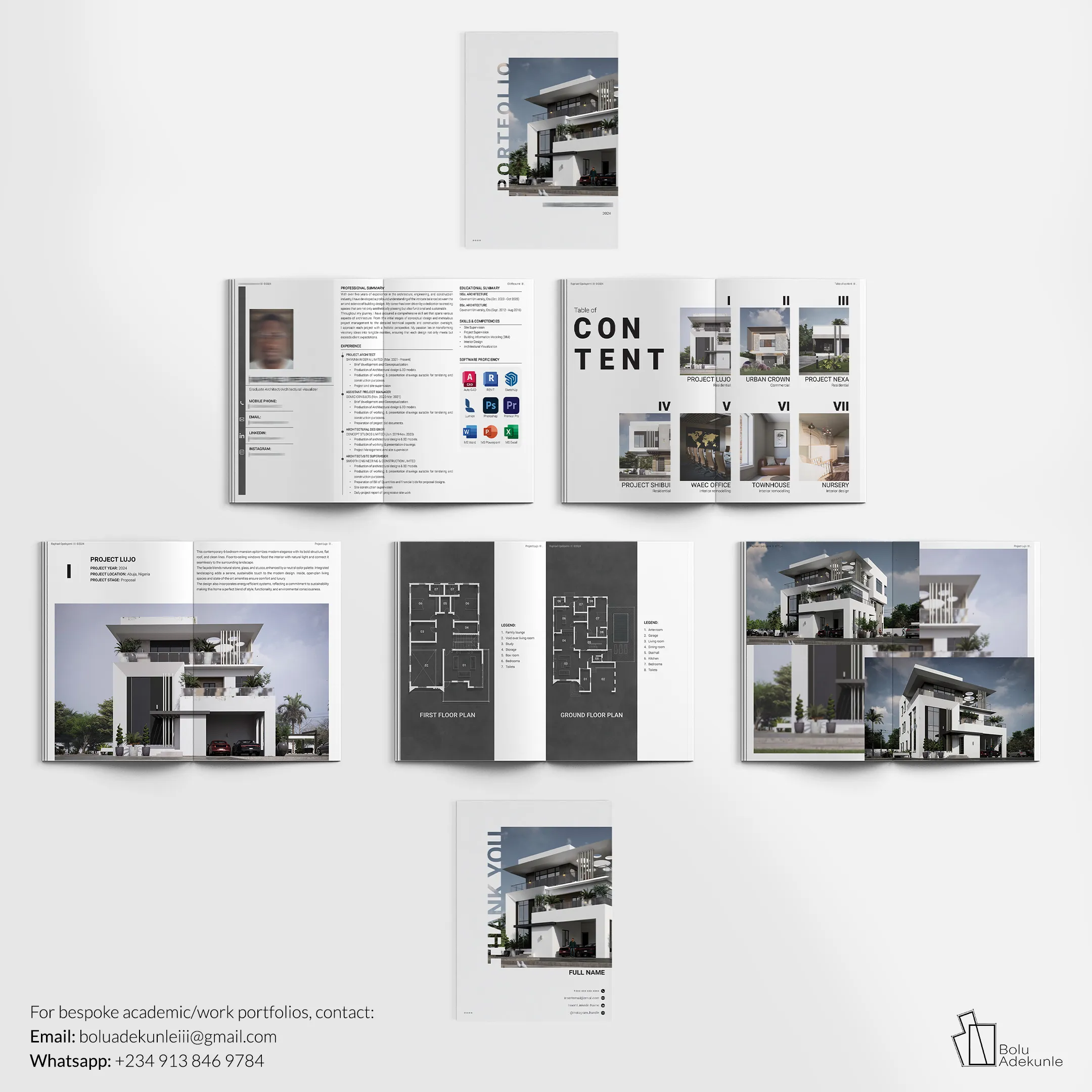 BA Portfolio templates | Selfany