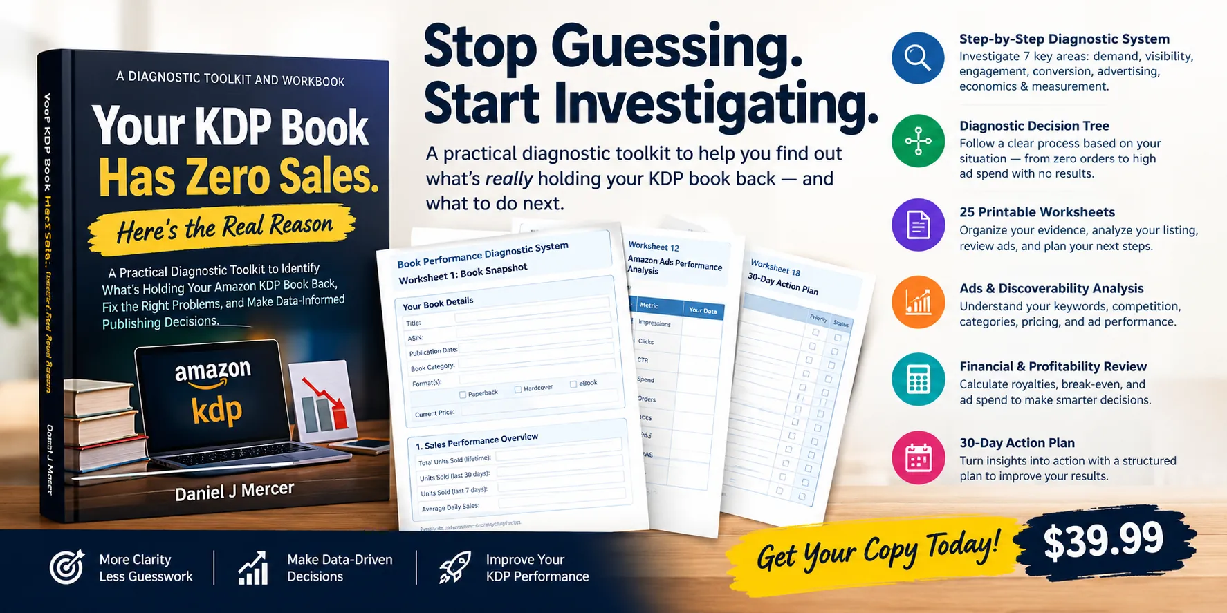 Your KDP Book Has Zero Sales. Here's the Real Reason.