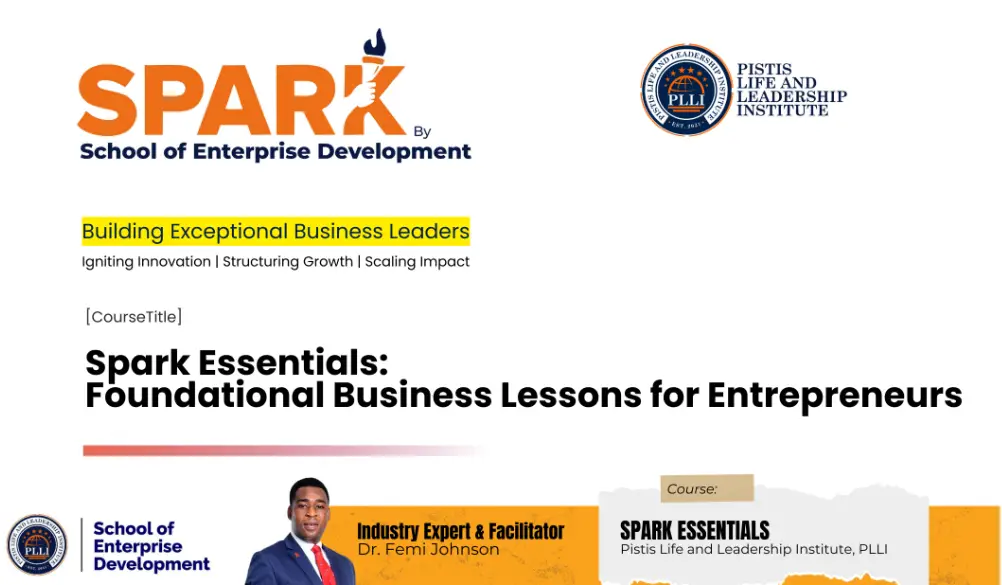 1. Spark Essentials - Foundational Business Lessons For Entrepreneurs