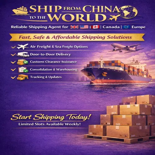 CHINA SHIPPING AGENT (UK,USA, Canada etc)