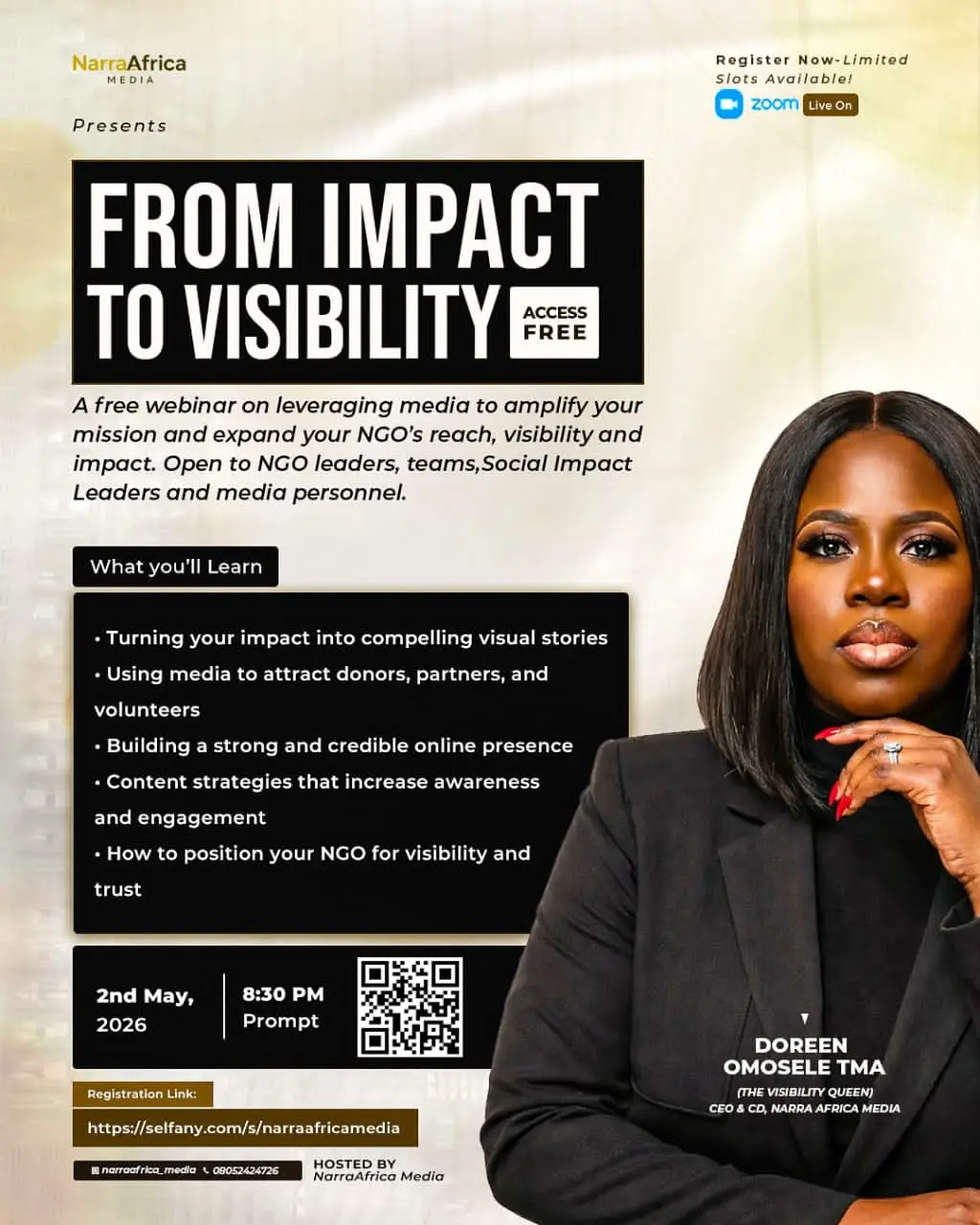 FROM IMPACT TO VISIBILITY