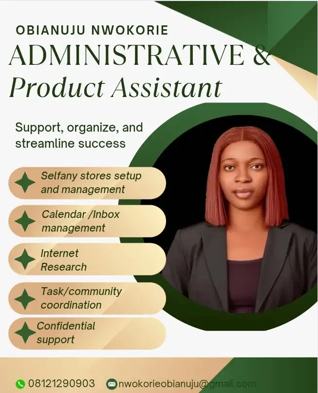 Administrative Virtual Assistant and selfany expert (Access Fee)