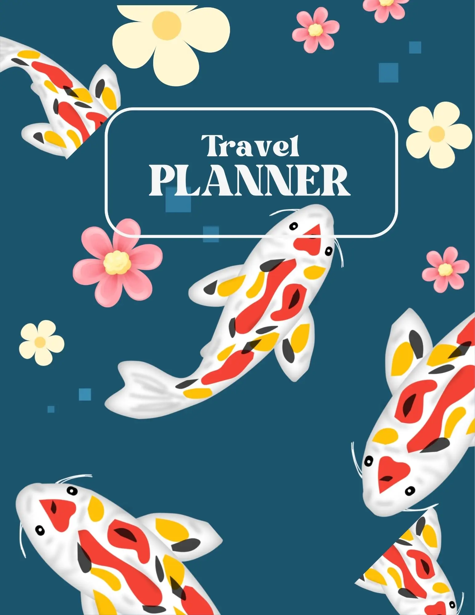 Travel Planner Printable | Digital Itinerary & Vacation Organizer | 61pages (Printable PDF)